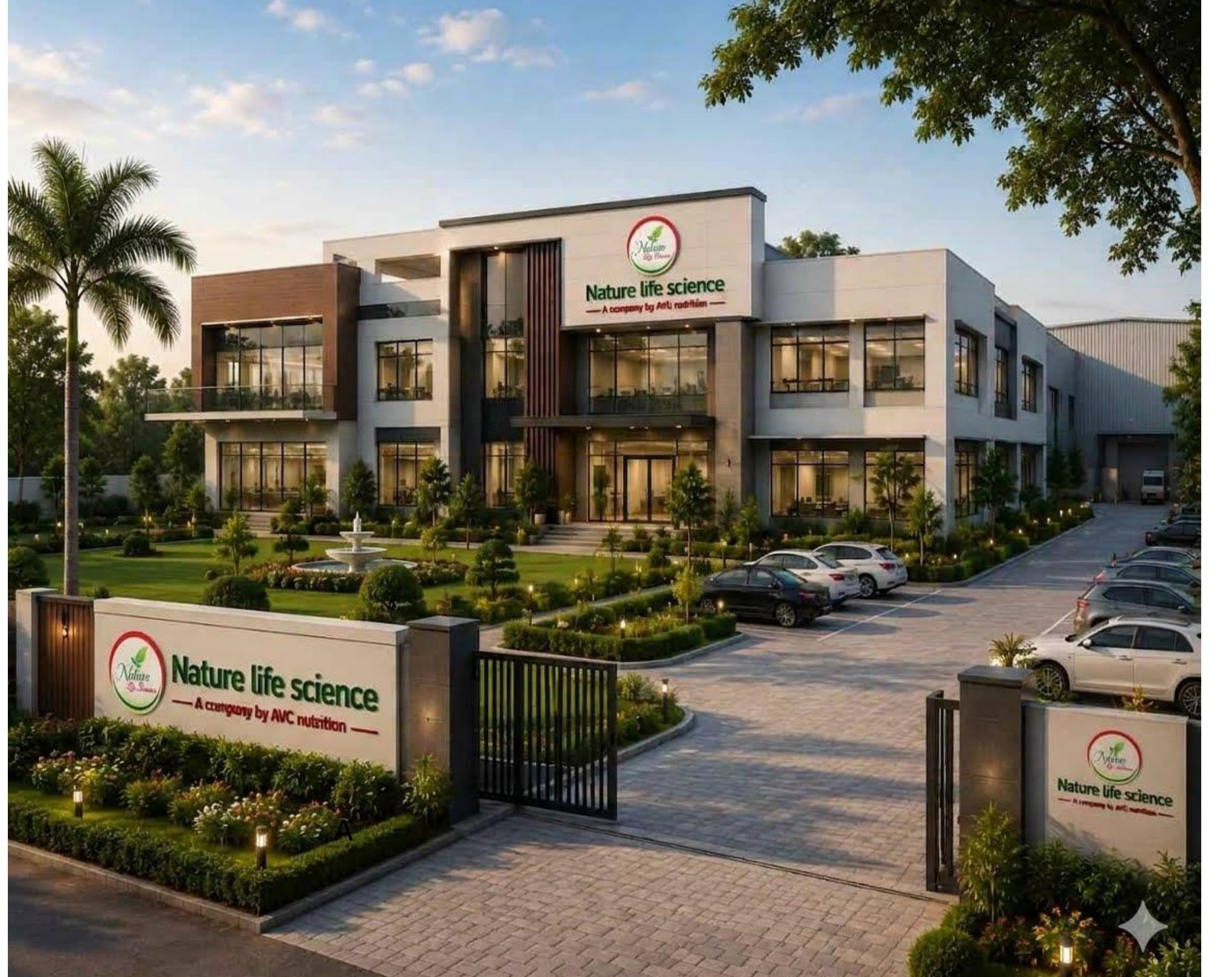 Nature Life Science manufacturing facility - a company by AVC Nutrition